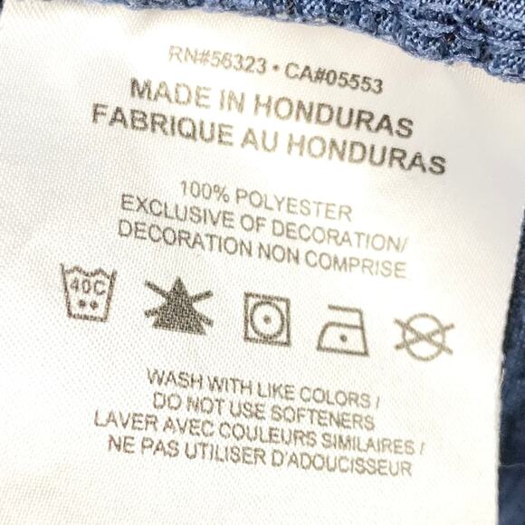 Patriots NFL Nike On Field Apparel Blue Top Size Large For Coach Jamael Lett - Picture 8 of 11